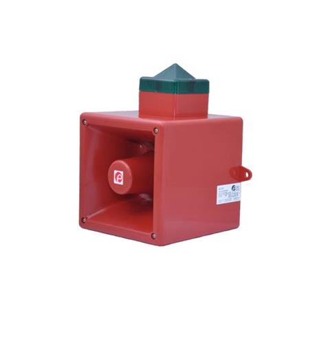 Combi AL121 230vAC [ red] 4:GREEN # 121dB(A) 5J IP66 45T v=+/-10%